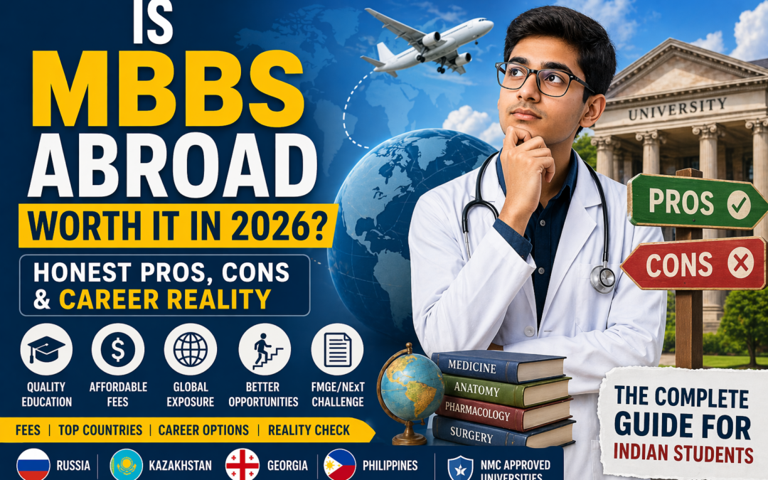 Is MBBS Abroad Worth It in 2026? Honest Pros, Cons & Career Reality