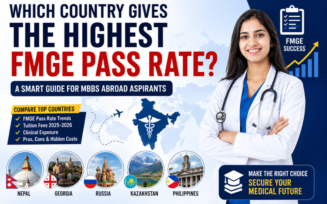 Which Country Gives the Highest FMGE Pass Rate? A Smart Guide for MBBS Abroad Aspirants